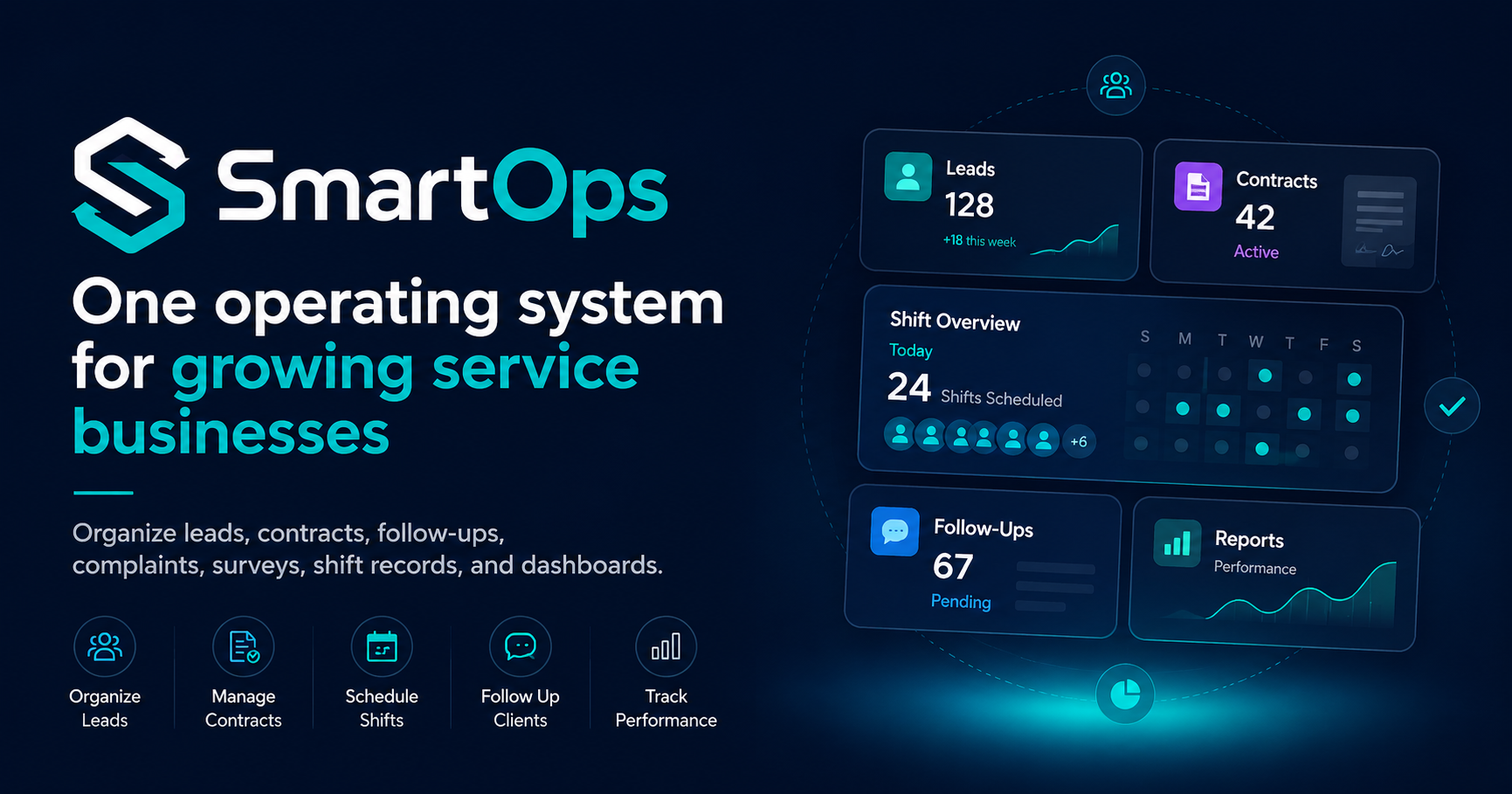 SmartOps — One Operating System for Service Businesses